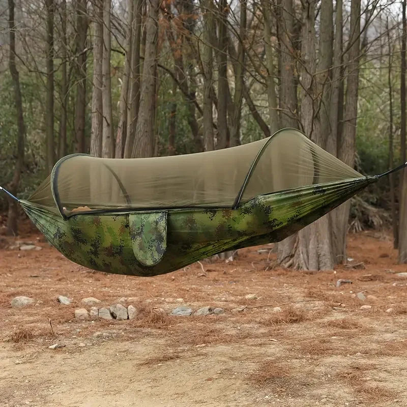 Camping Hammock Lightweight with Integrated Mosquito Net