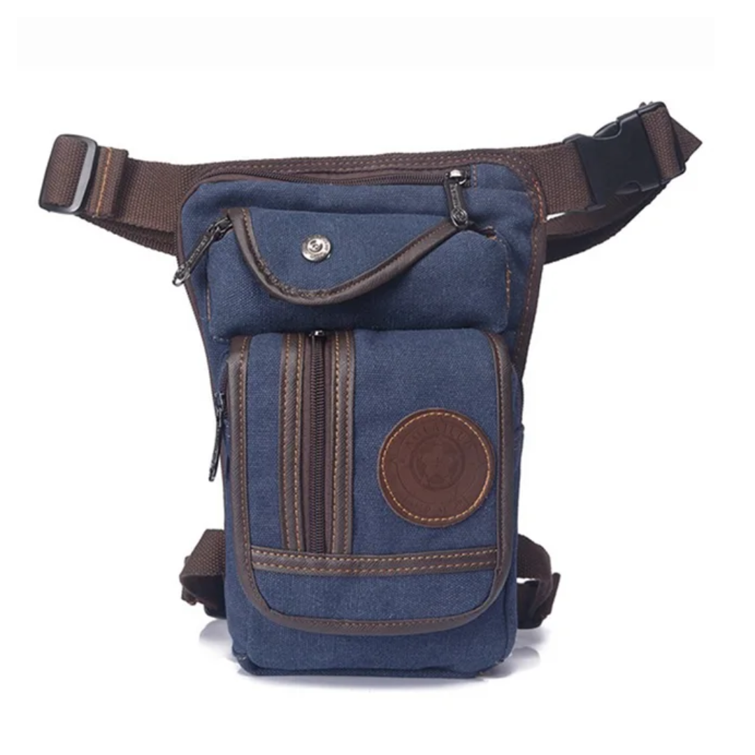 Motorcycle Leg Bag Durable Adjustable Outdoor Pouch