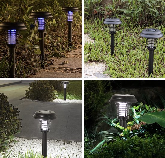 Solar Insect Zapper Outdoor UV Garden Light | Everhikes