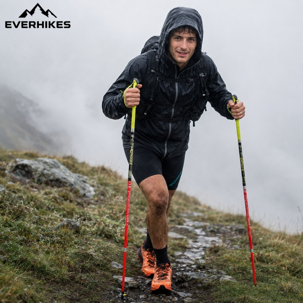 Trekking Pole, Lightweight Folding Carbon | Everhikes
