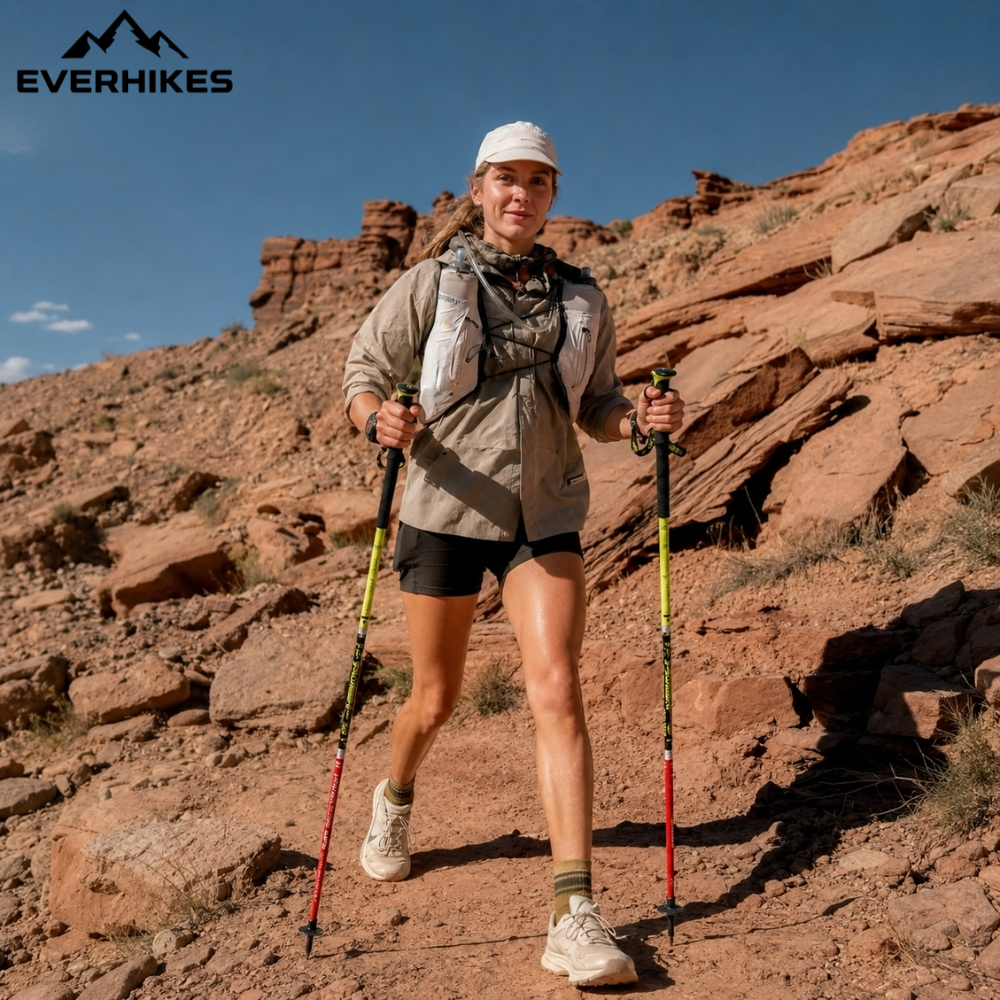Trekking Pole, Lightweight Folding Carbon | Everhikes