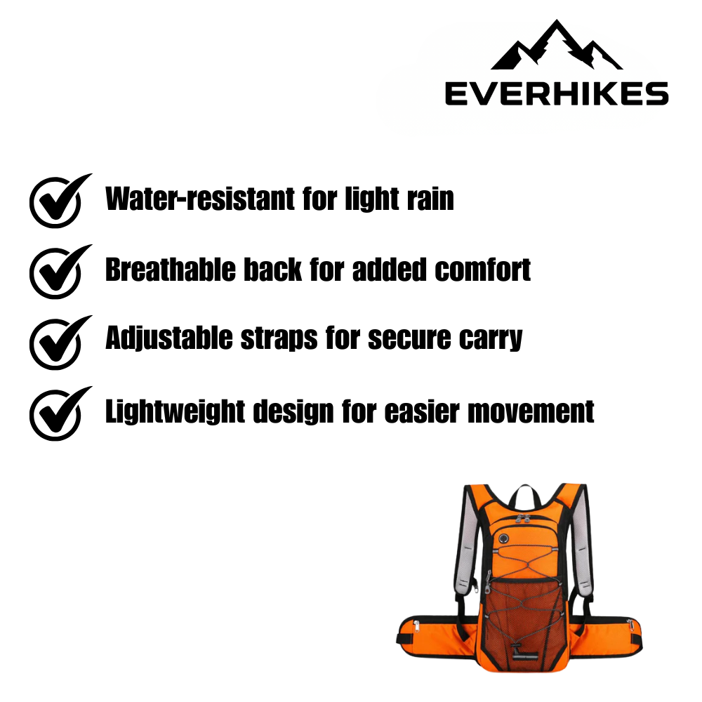 Lightweight Water-Resistant Hiking Backpack – Compact Trail Daypack