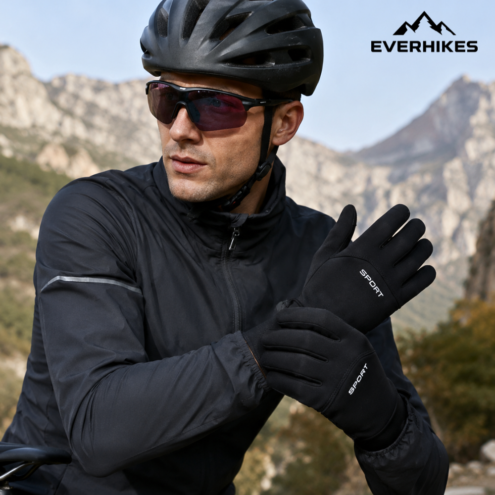 Cycling Gloves, Waterproof Thermal | Everhikes
