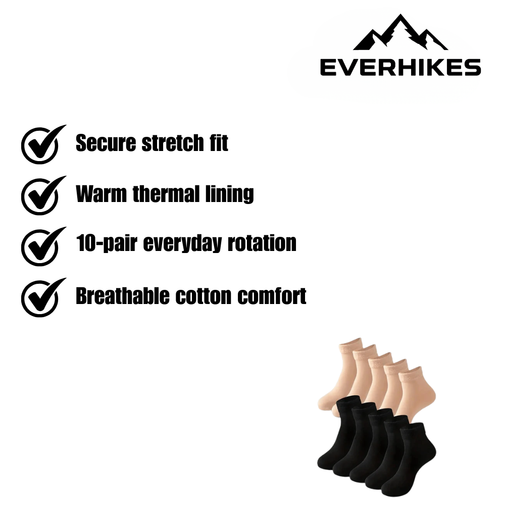 Thermal Socks, Warm Breathable Set | Everhikes