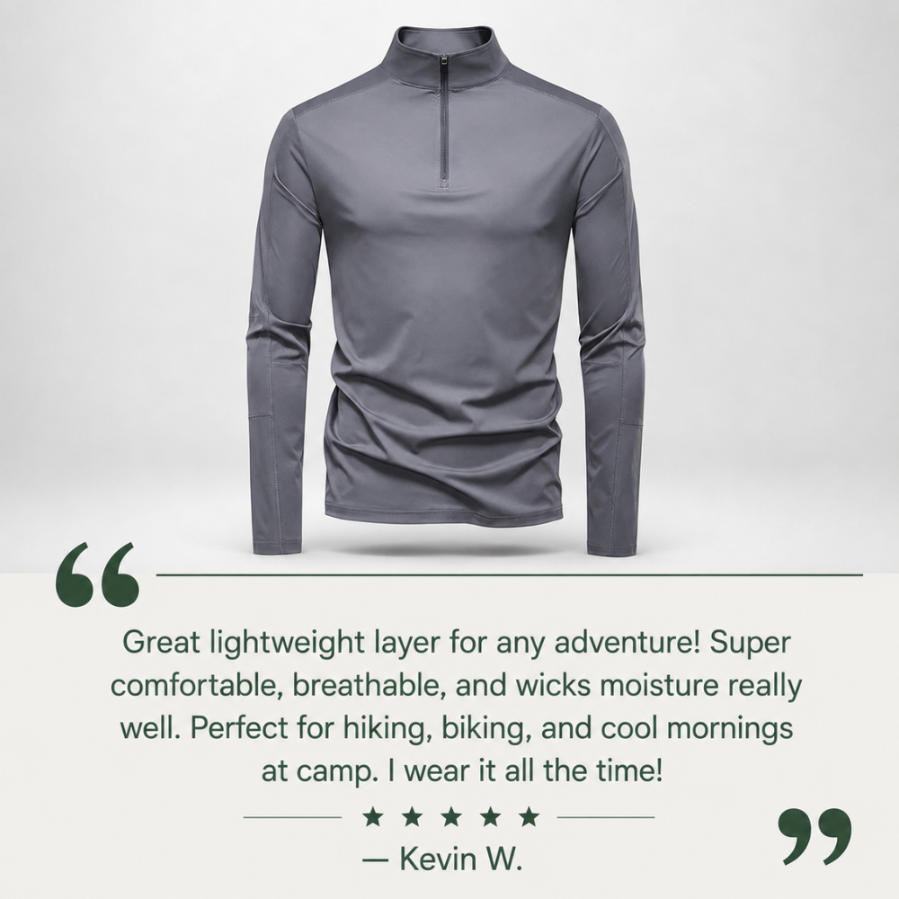 Hiking Shirt Lightweight Breathable UV Protection | Everhikes
