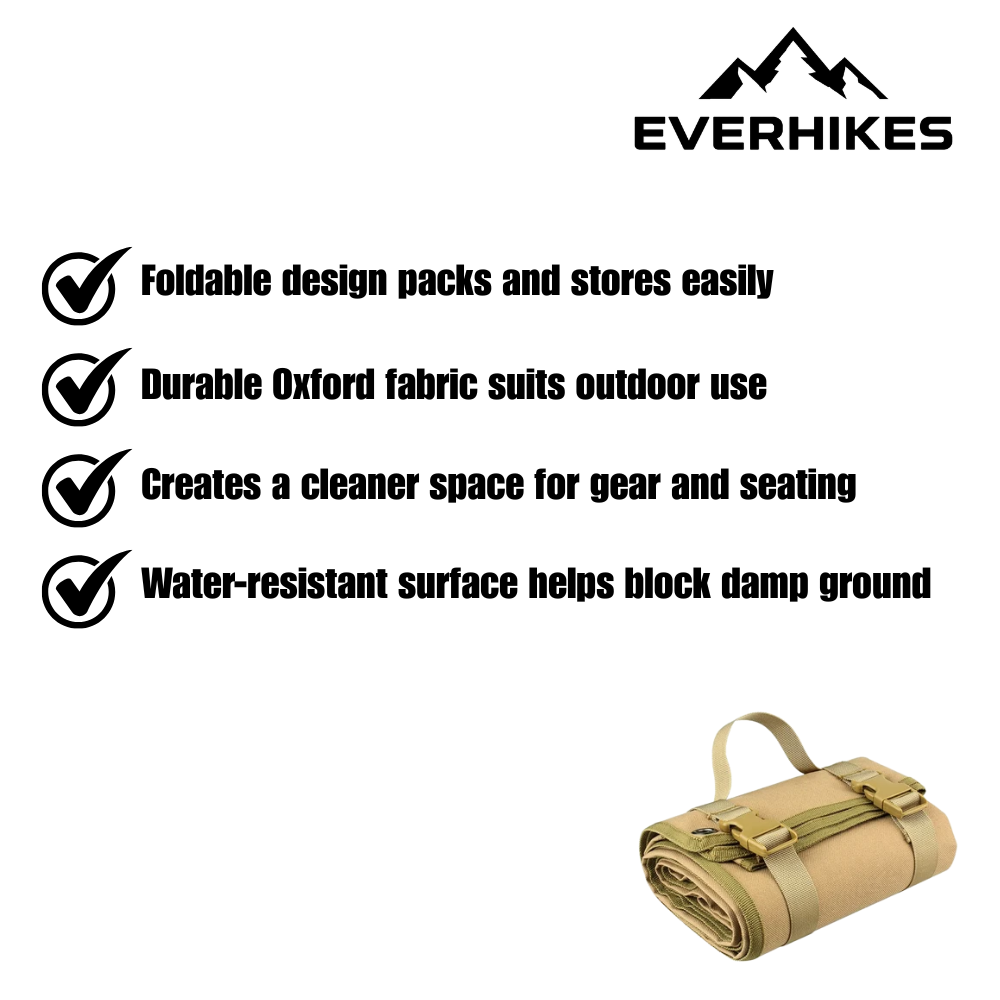 Outdoor Ground Mat Foldable Water-Resistant Oxford Pad