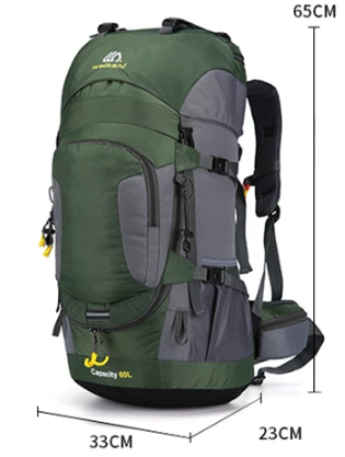 Hiking Backpack – 60L Waterproof Nylon Pack | Everhikes