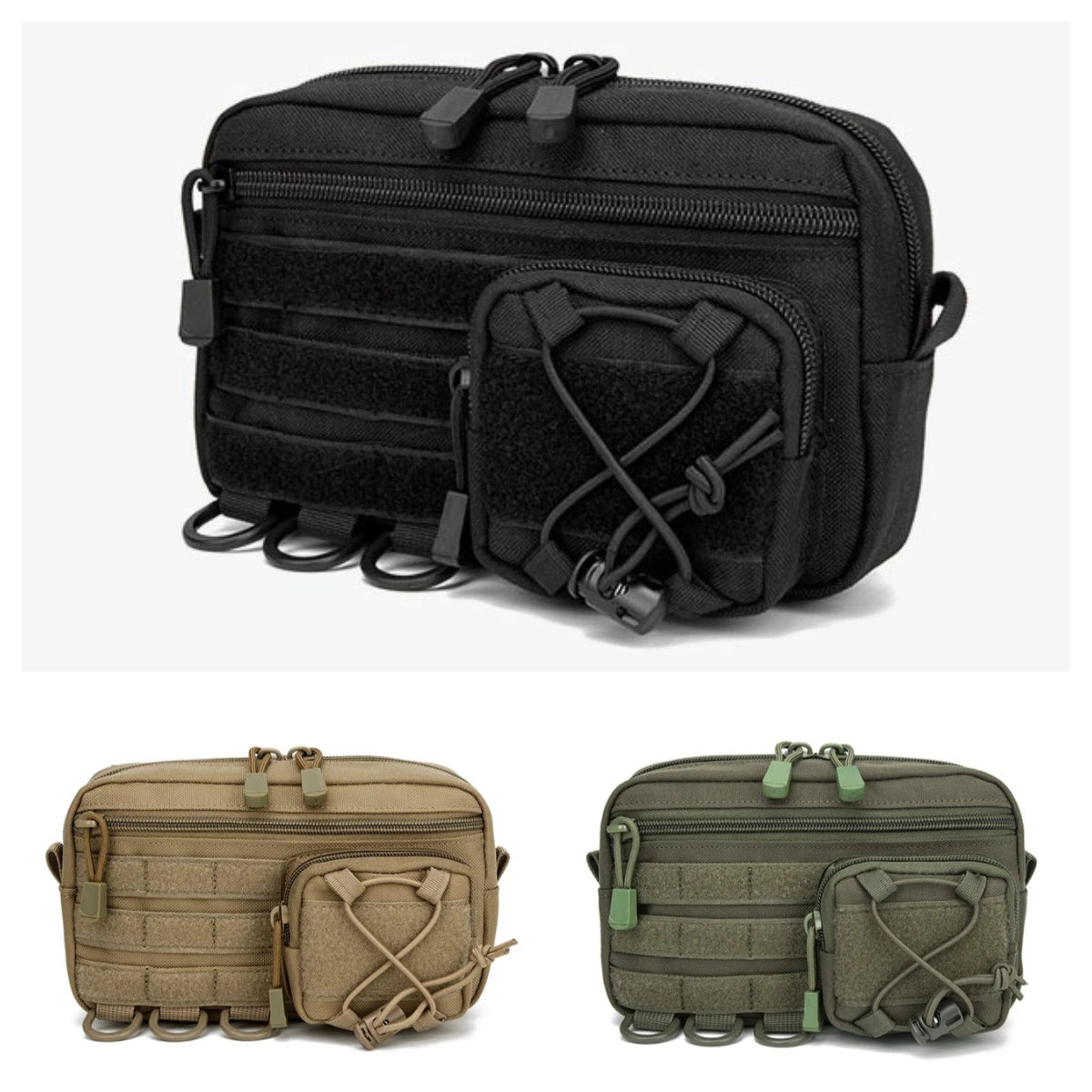 Utility Pouch Durable 1000D Nylon MOLLE Organizer | Everhikes