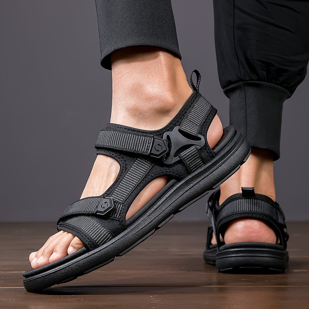 Men's Hiking Sandals Breathable Textile Upper| Everhikes