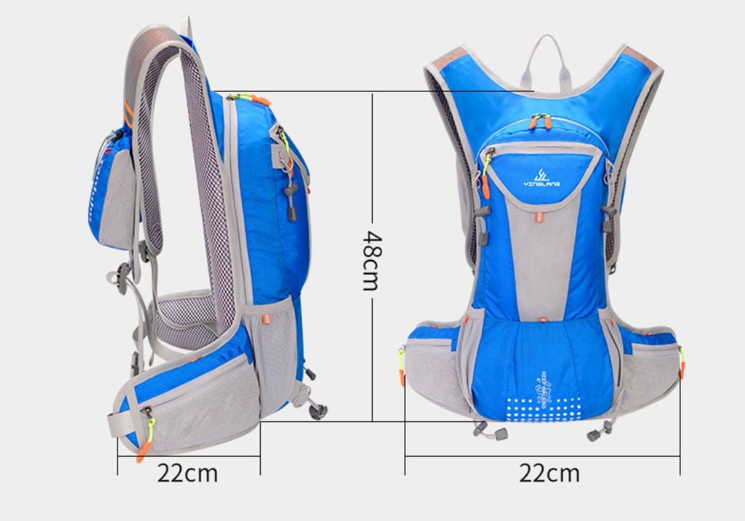 Cycling Backpack, Lightweight Water-Resistant 15L | Everhikes
