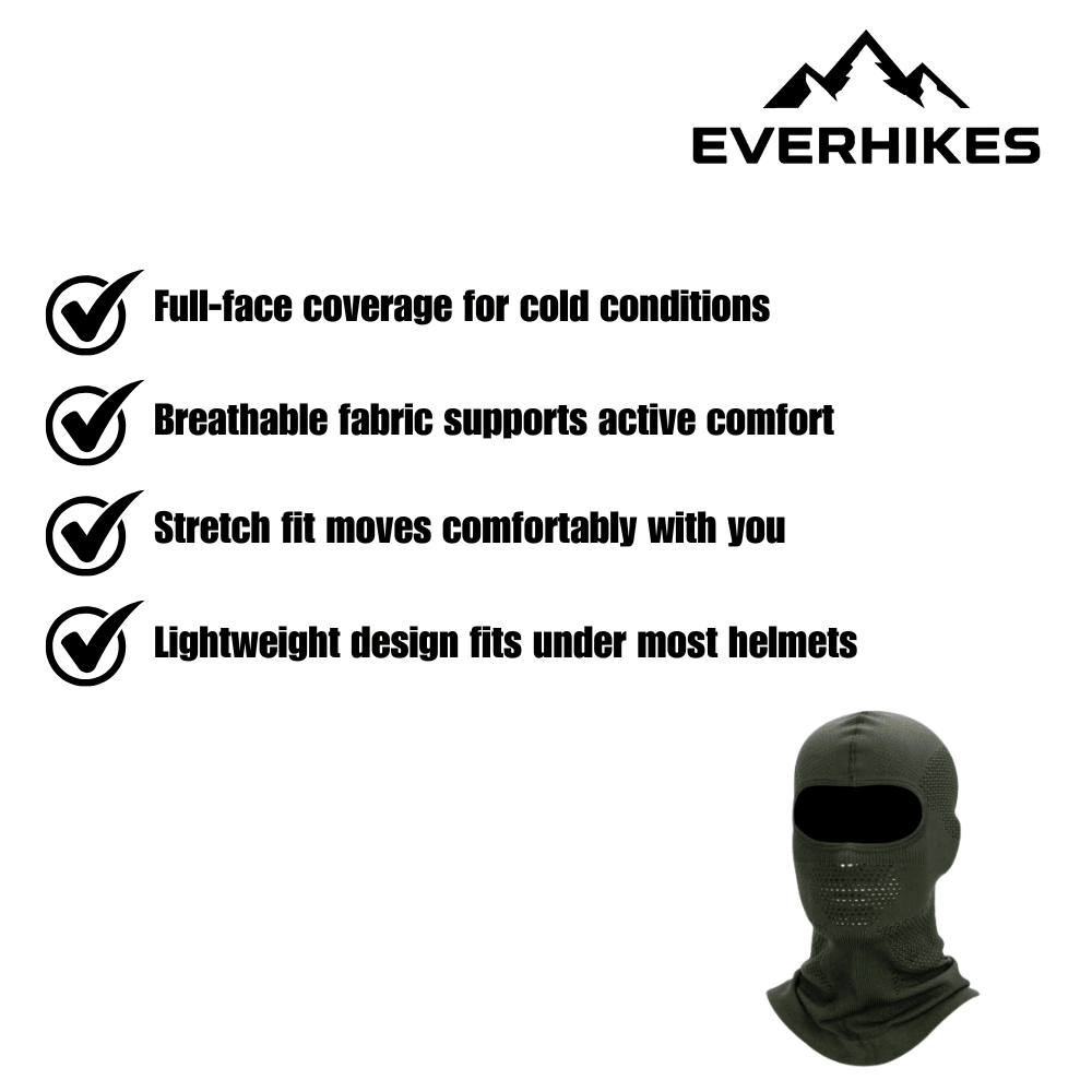 Balaclava Face Mask – Warm and Breathable | Everhikes - Everhikes