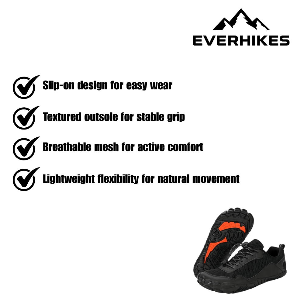 Barefoot Shoes, Lightweight Breathable Trail Shoes | Everhikes - Everhikes