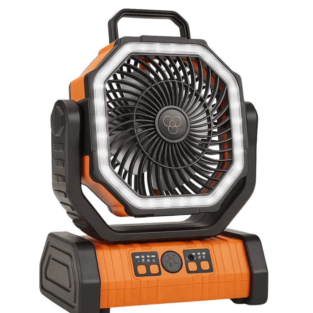 Camping Fan, Rechargeable LED Light with Power Bank | Everhikes - Everhikes