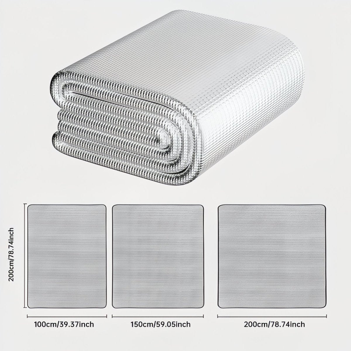 Camping Ground Mat – Lightweight Water-Resistant Thermal Pad - Everhikes