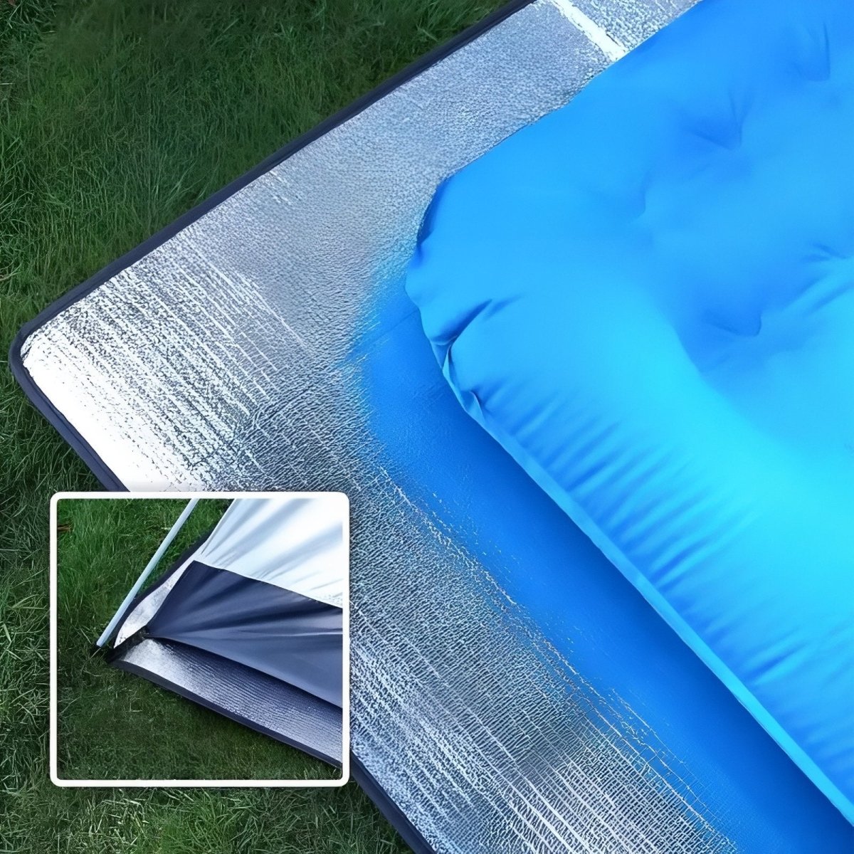 Camping Ground Mat – Lightweight Water-Resistant Thermal Pad - Everhikes