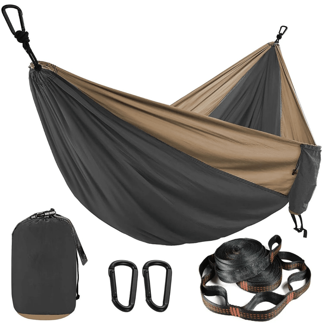 Camping Hammock Lightweight Double with Tree Straps - Everhikes