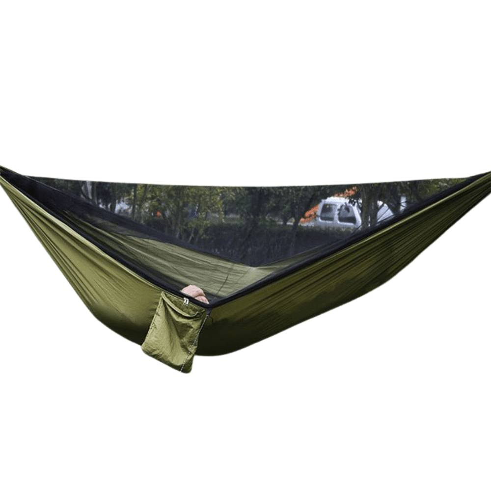 Camping Hammock, Lightweight Polyester with Mosquito Net - Everhikes