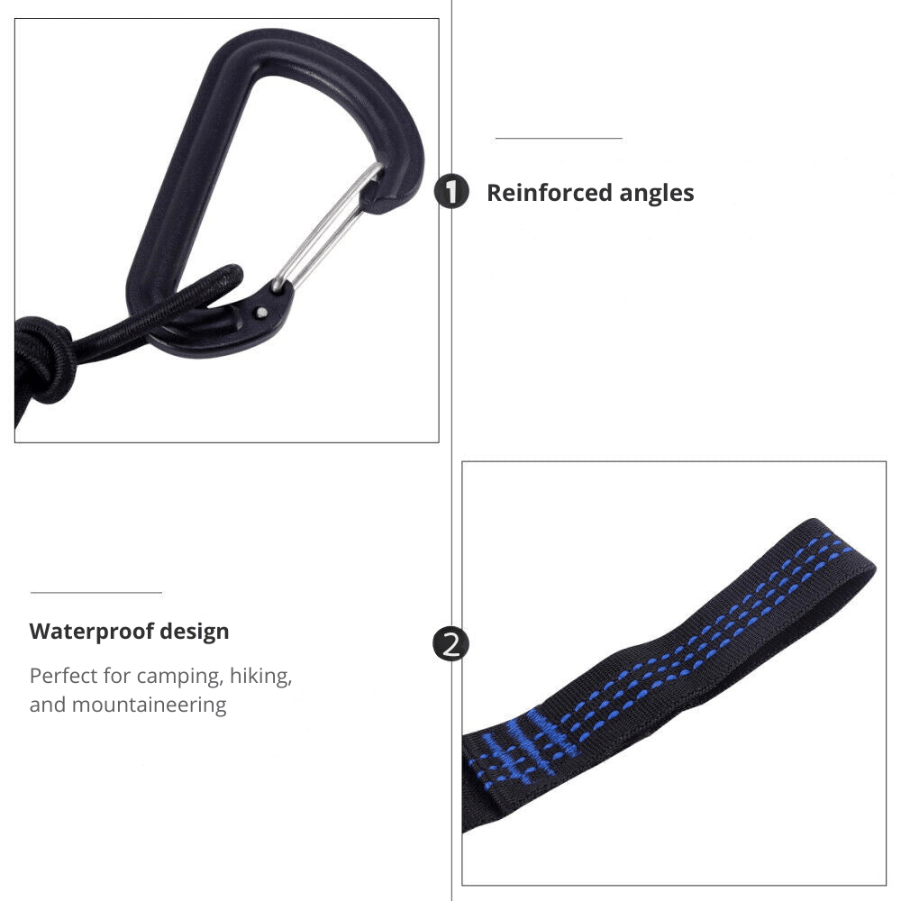 Camping Hammock, Lightweight Polyester with Mosquito Net - Everhikes