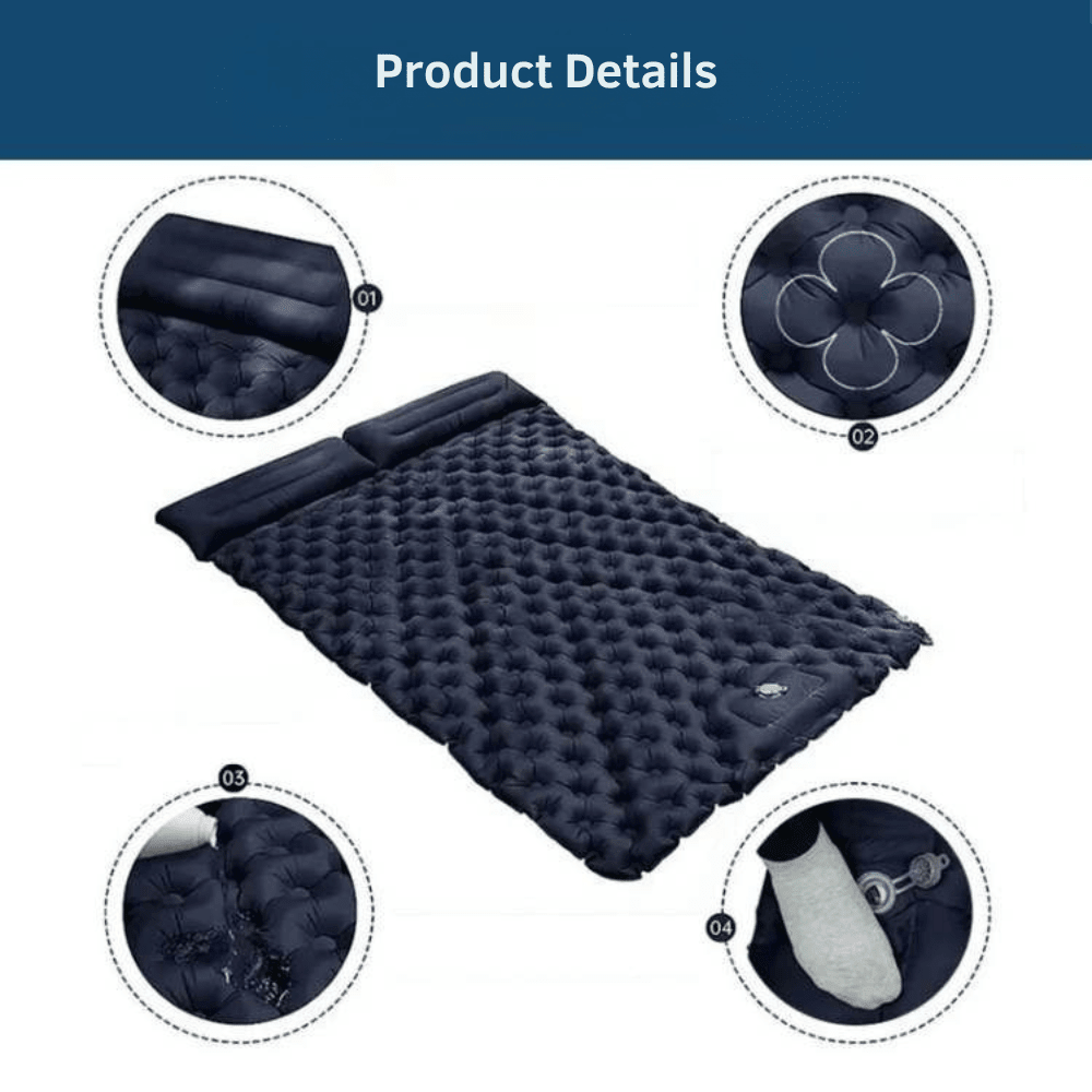 Camping Mattress – Lightweight Double Inflatable Pad | Everhikes - Everhikes