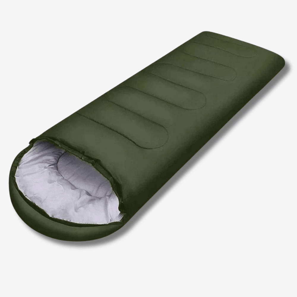 Camping Sleeping Bag, Lightweight - Summer Camping, Trekking & Travel - Everhikes