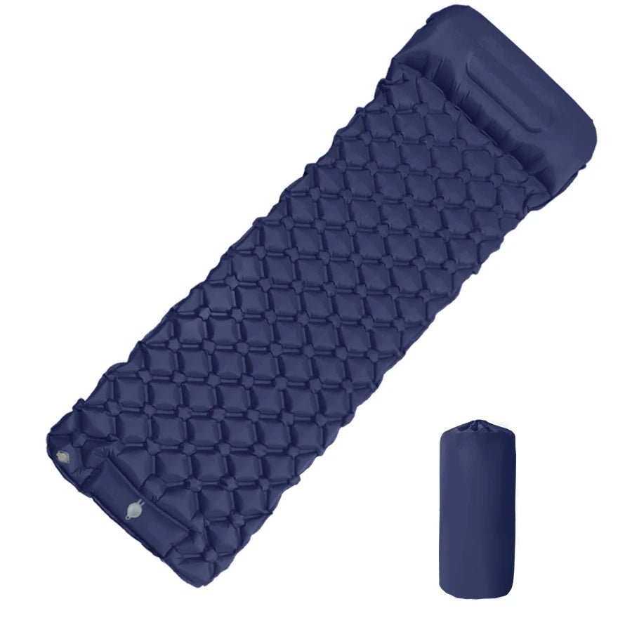 Camping Sleeping Pad Lightweight with Built-In Pump and Pillow - Everhikes