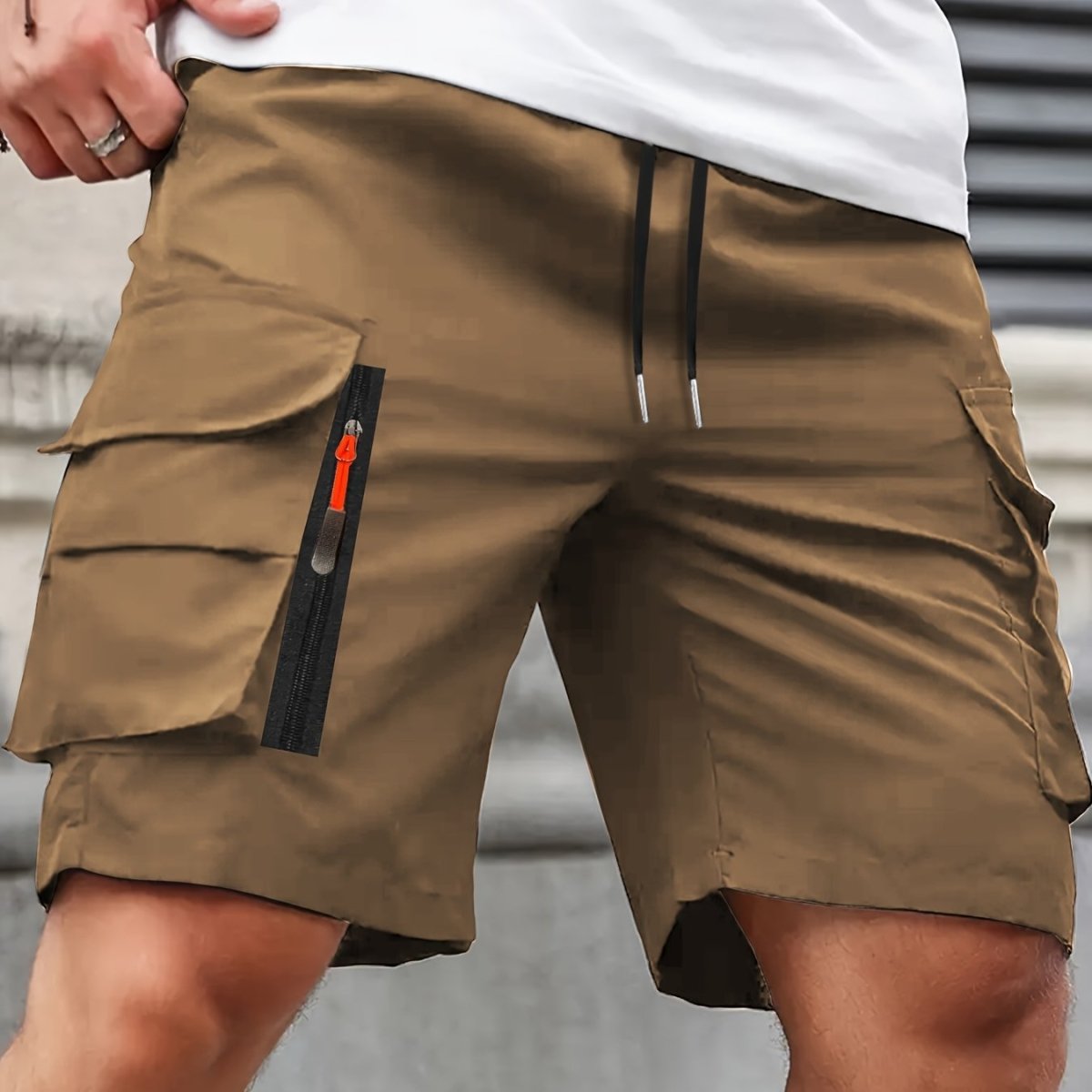 Cargo Shorts, Lightweight Zip - Pocket Hiking Shorts | Everhikes - Everhikes