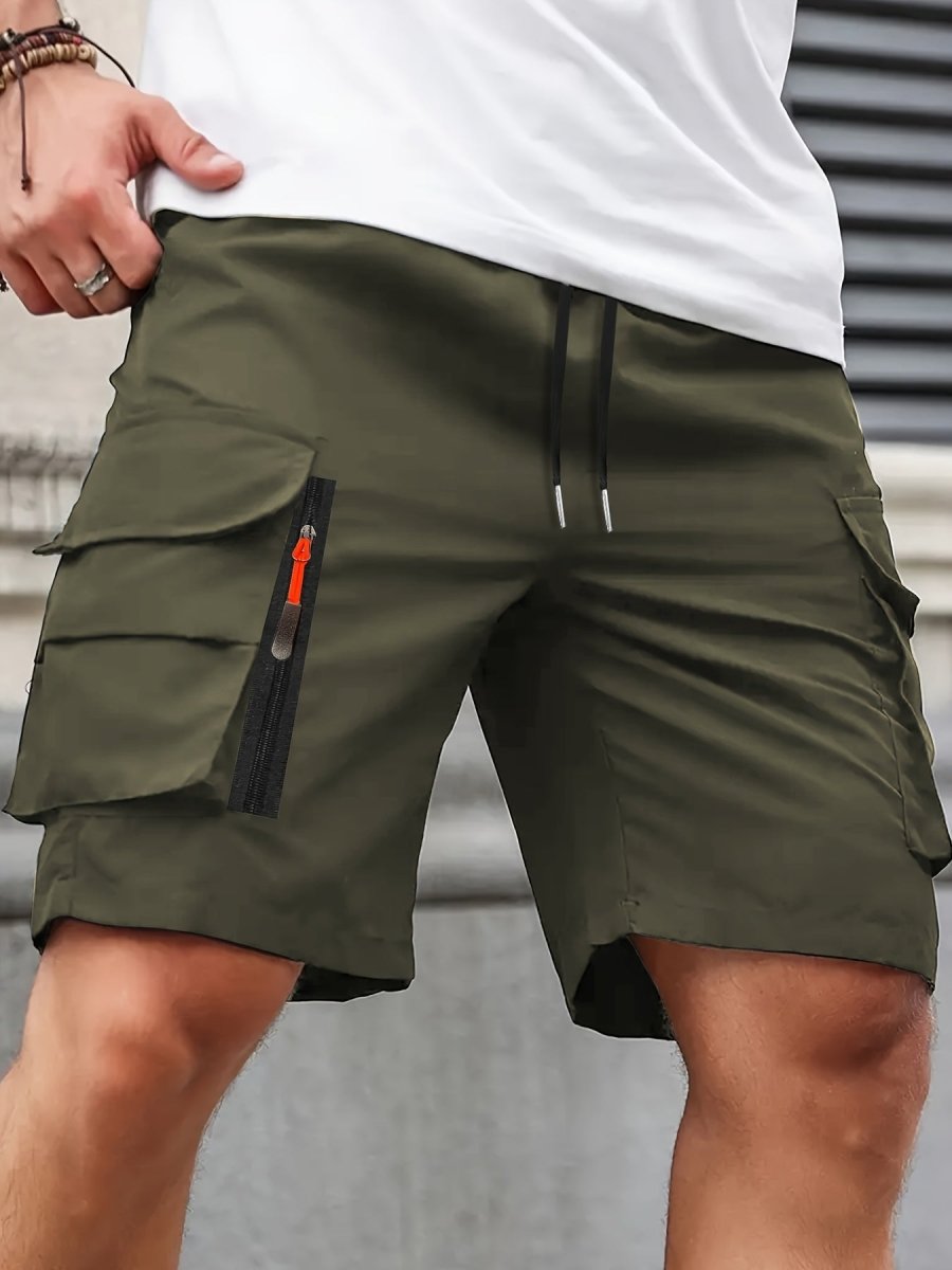 Cargo Shorts, Lightweight Zip - Pocket Hiking Shorts | Everhikes - Everhikes