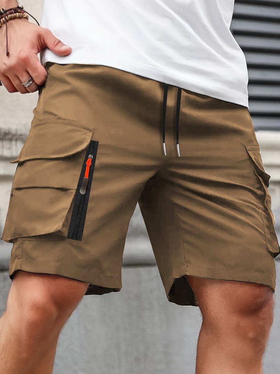Cargo Shorts, Lightweight Zip - Pocket Hiking Shorts | Everhikes - Everhikes