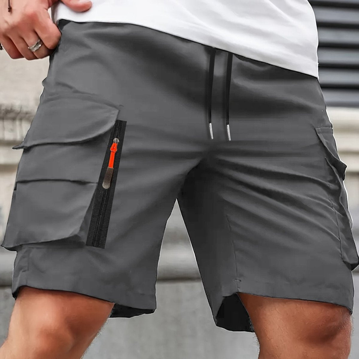 Cargo Shorts, Lightweight Zip - Pocket Hiking Shorts | Everhikes - Everhikes