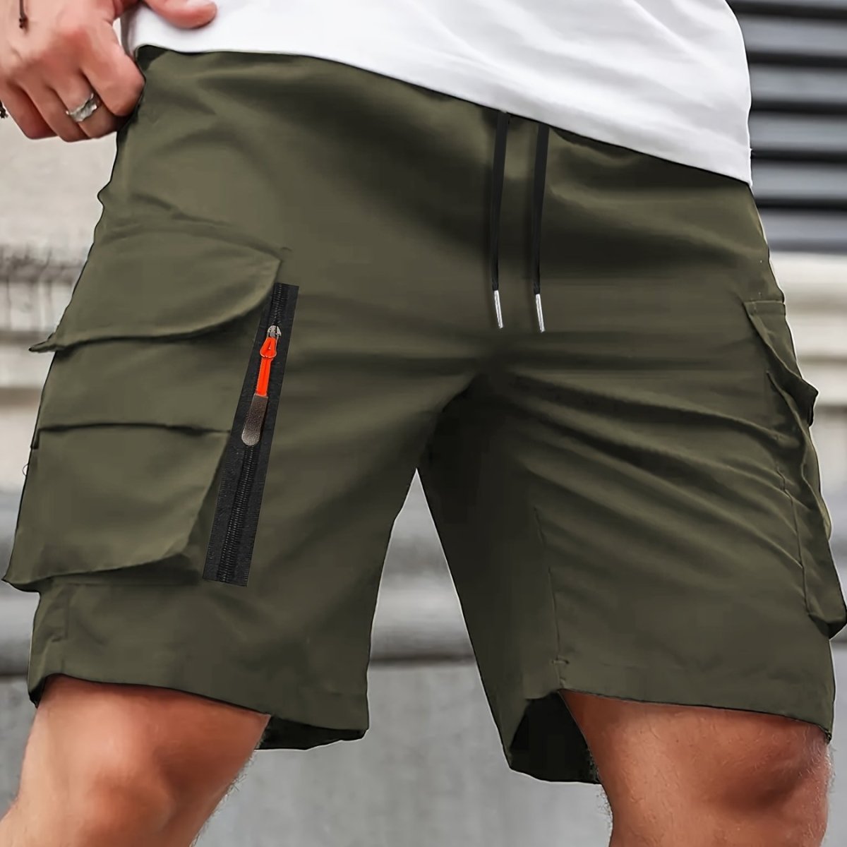 Cargo Shorts, Lightweight Zip - Pocket Hiking Shorts | Everhikes - Everhikes