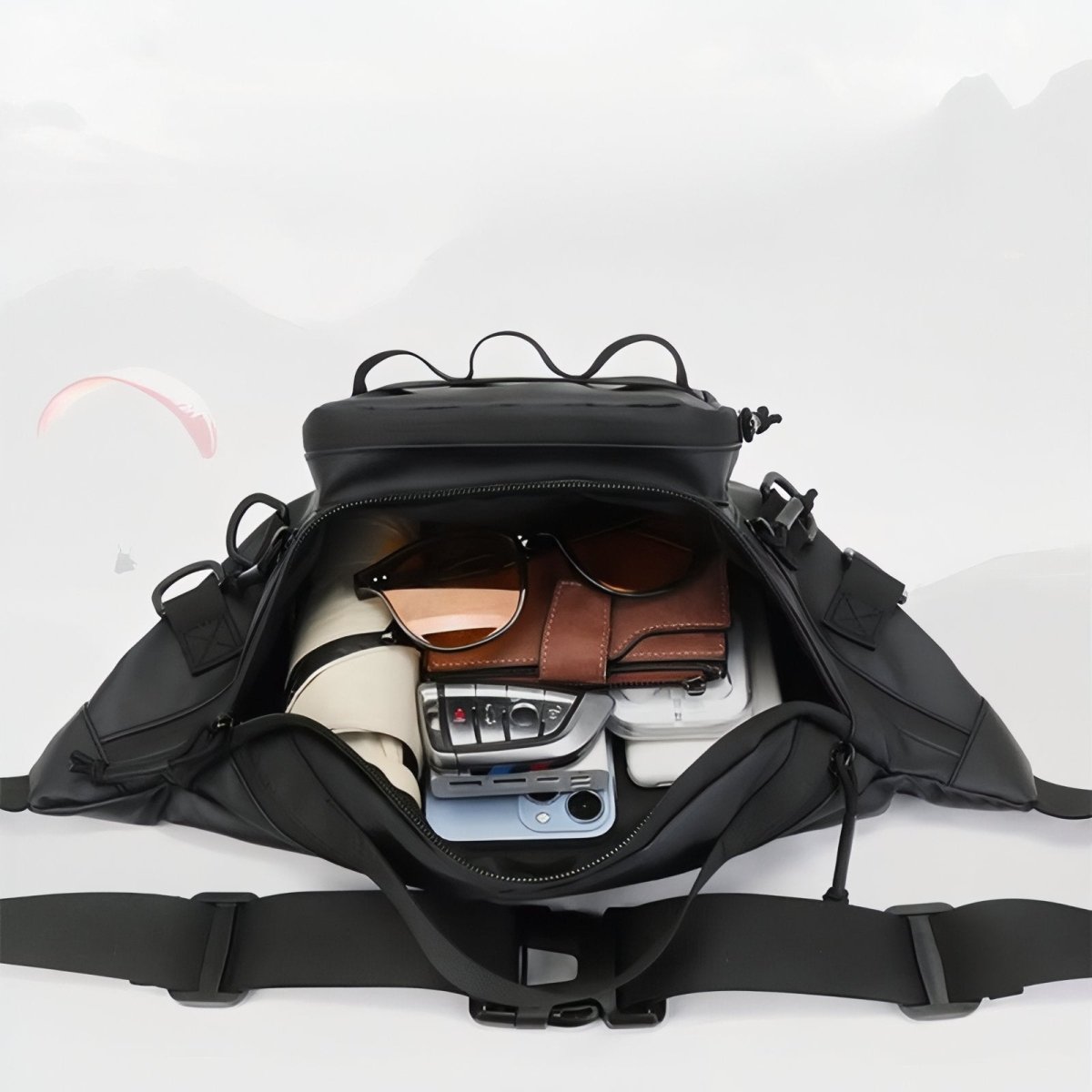 Compact Waist Pack Water-Resistant Hiking Bag | Everhikes - Everhikes