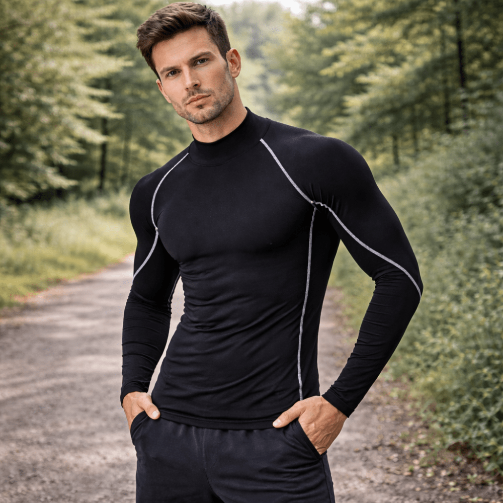 Compression Shirt, Lightweight Quick-Dry Long-Sleeve - Everhikes