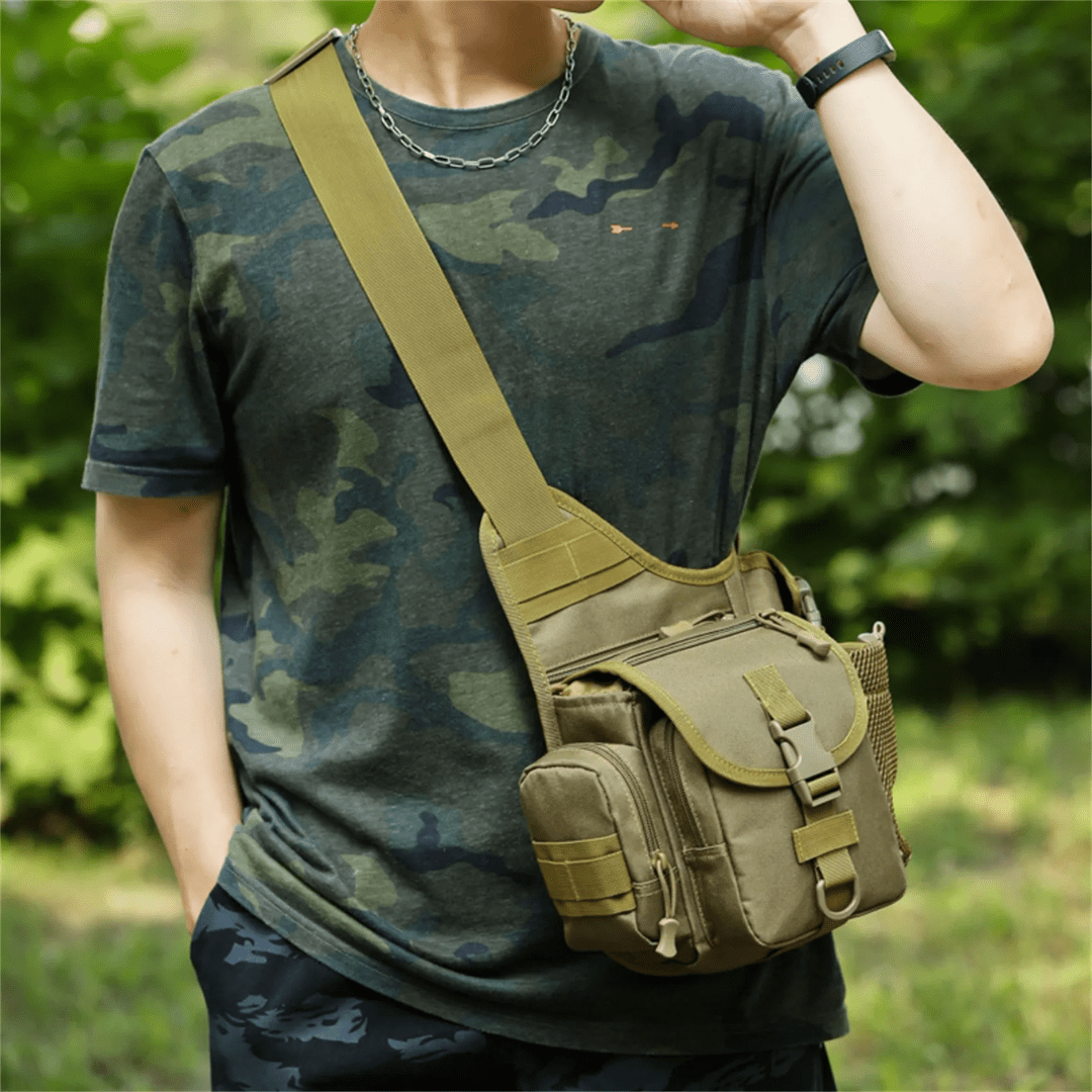 Crossbody Bag, Compact Water-Resistant for Hiking & Travel - Everhikes