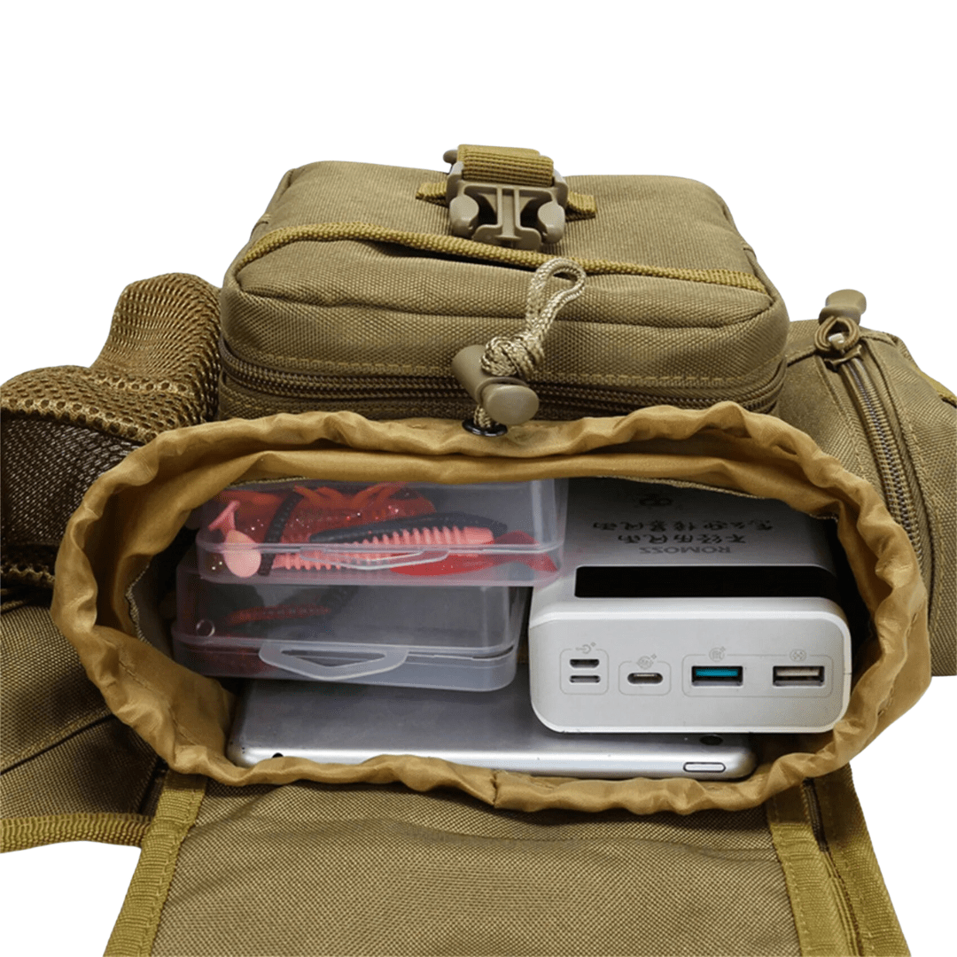 Crossbody Bag, Compact Water-Resistant for Hiking & Travel - Everhikes