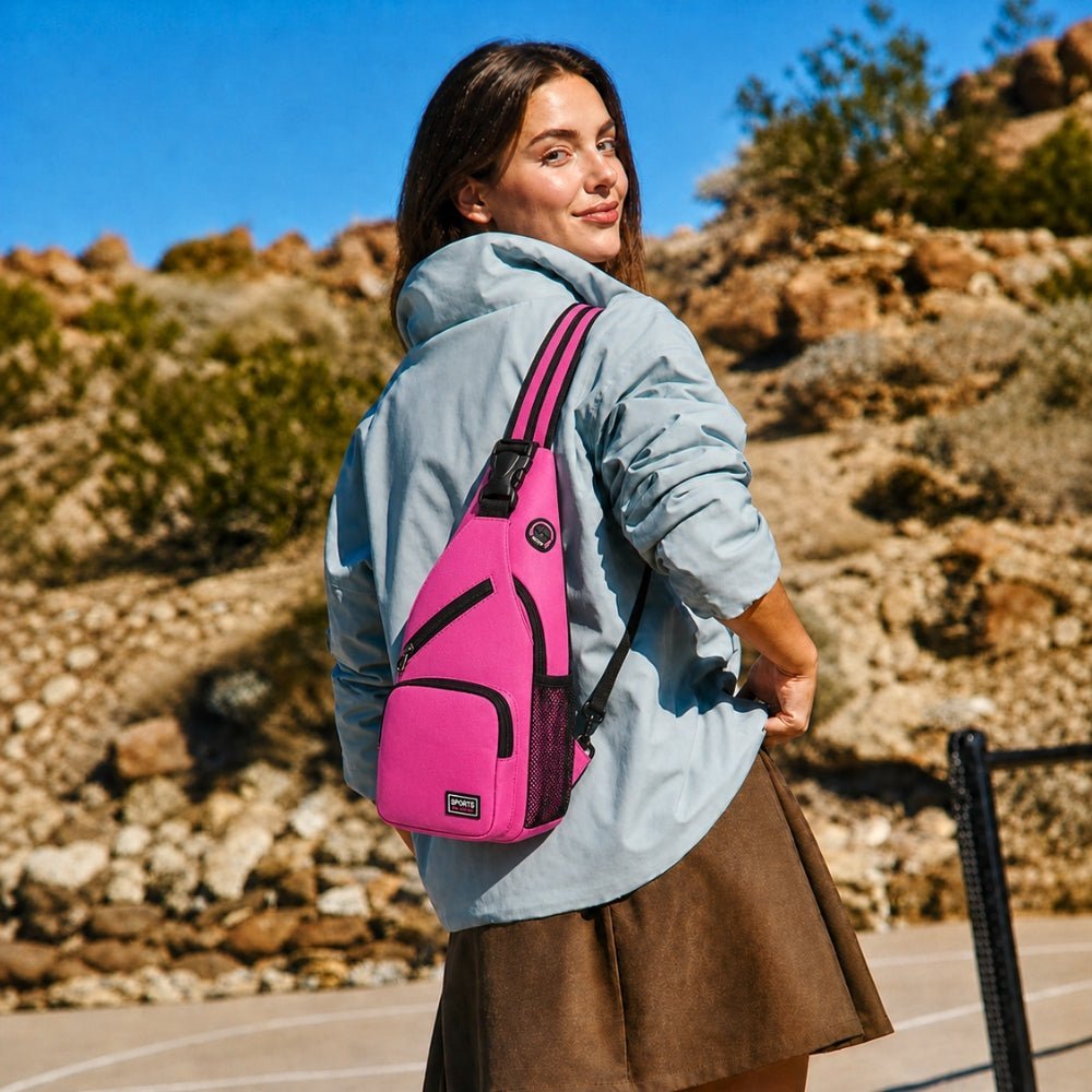 Crossbody Bag – Lightweight 5L Multi - Compartment Sling - Everhikes