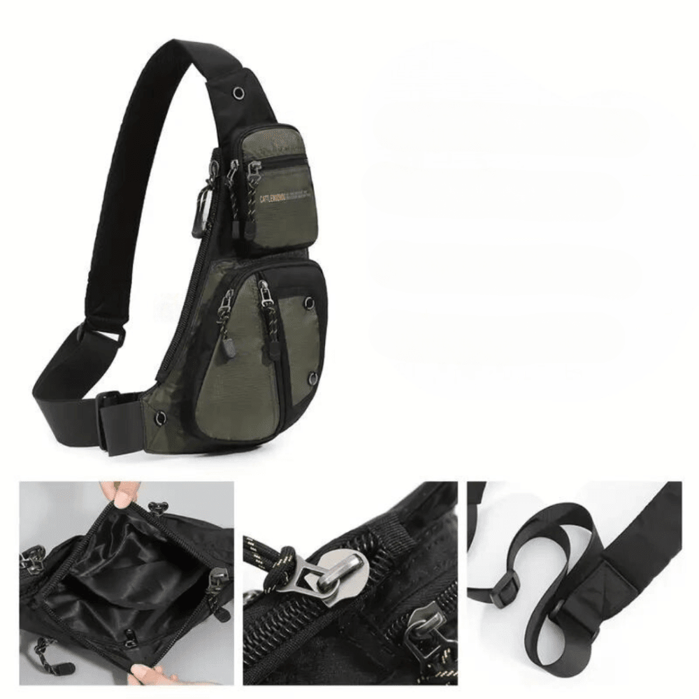Crossbody Bag – Weather - Resistant Secure Travel Bag - Everhikes