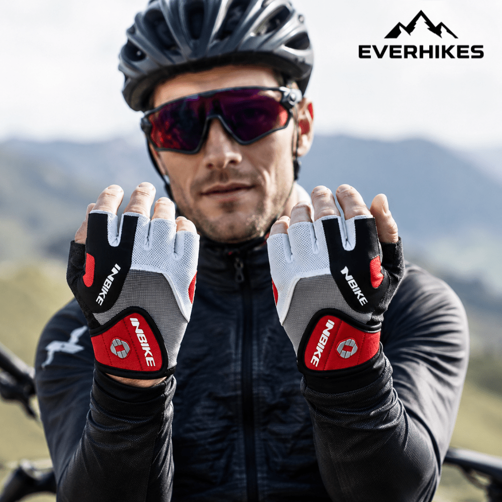 Cycling Gloves, Breathable Gel - Padded Riding Gloves | Everhikes - Everhikes