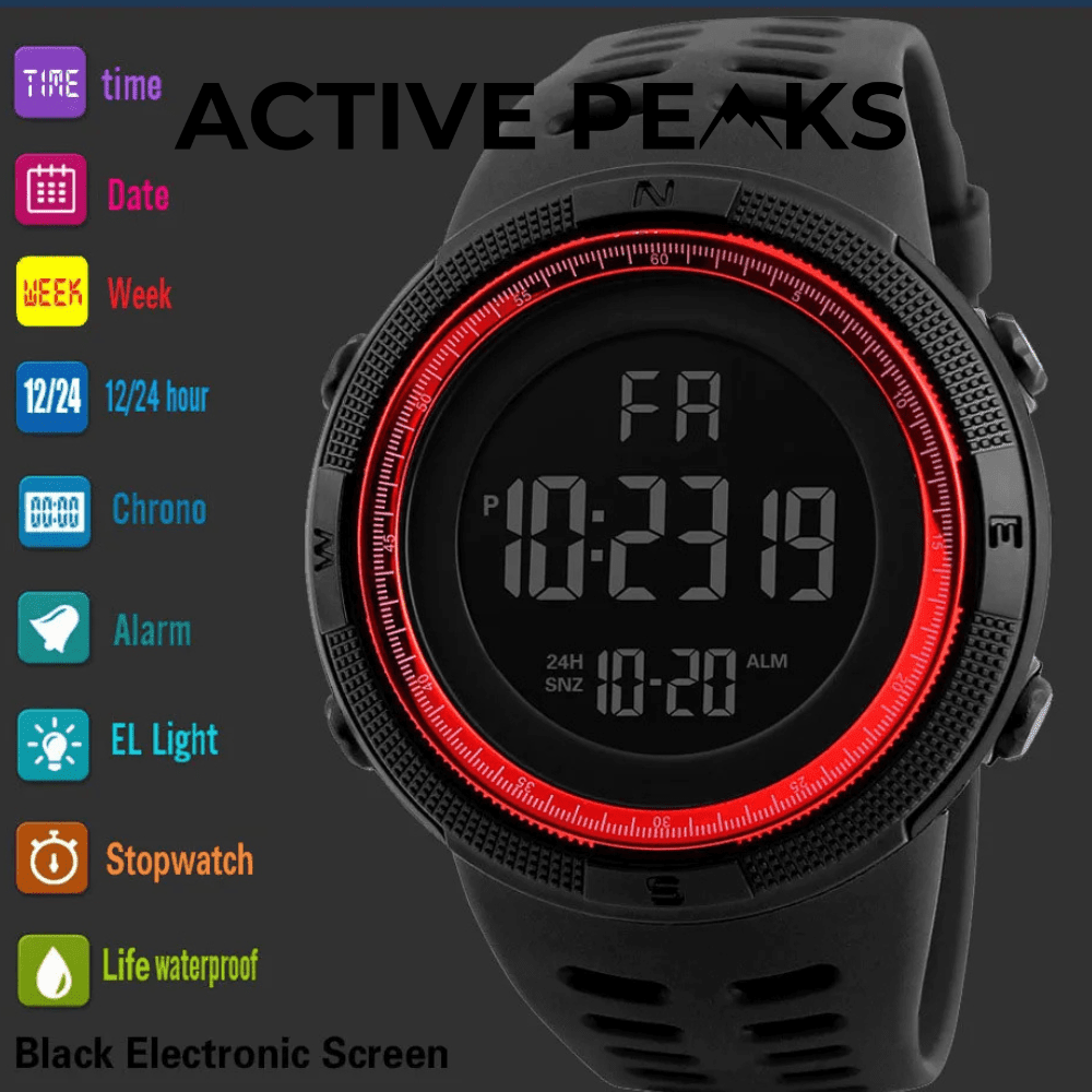 Digital Watch, Luminous Multifunction | Everhikes - Everhikes