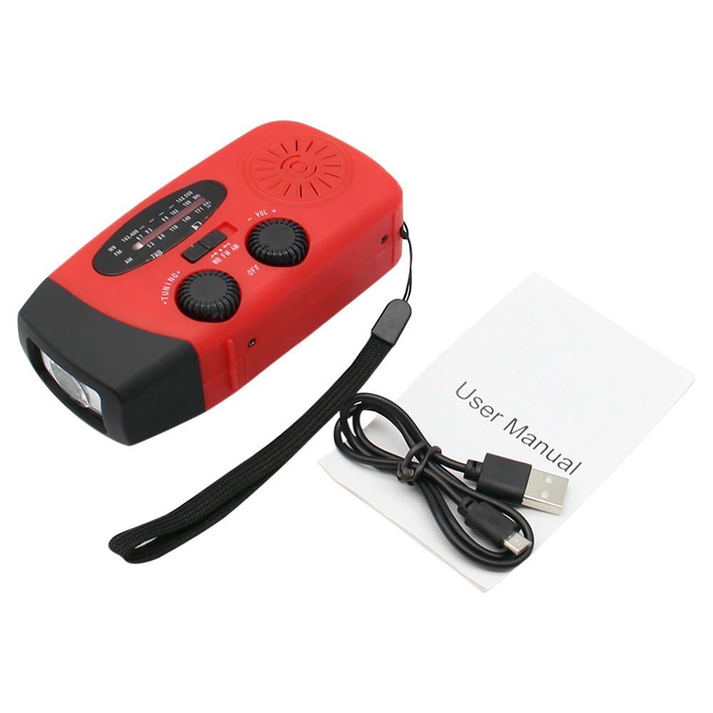 Emergency Radio, Compact Weather - Resistant Power Bank - Everhikes