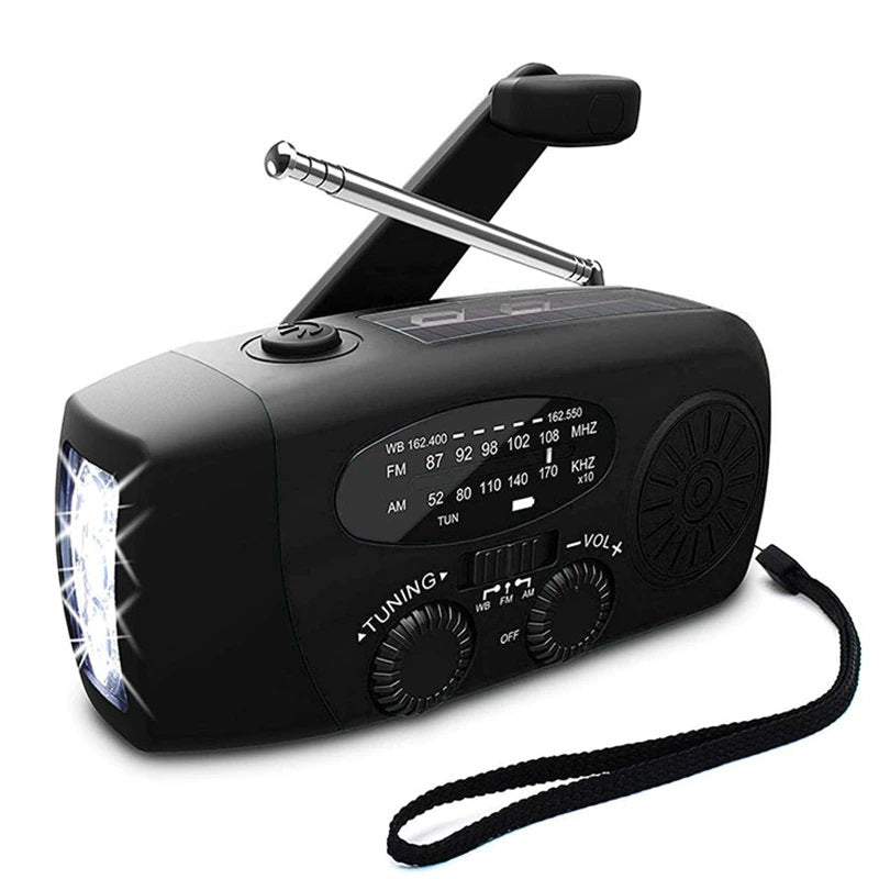 Emergency Radio, Compact Weather - Resistant Power Bank - Everhikes