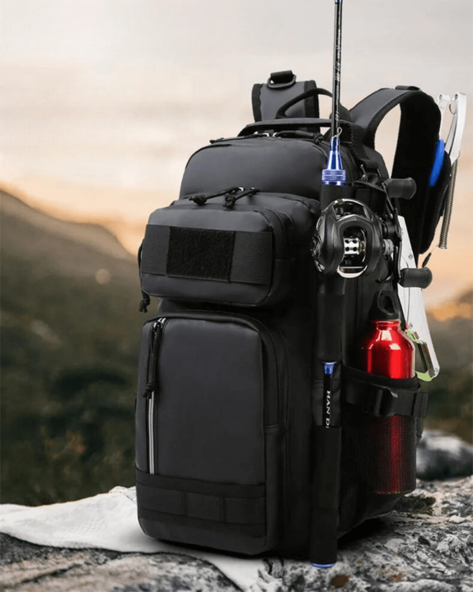 Fishing Backpack Water-Resistant with Rod Holders - Everhikes
