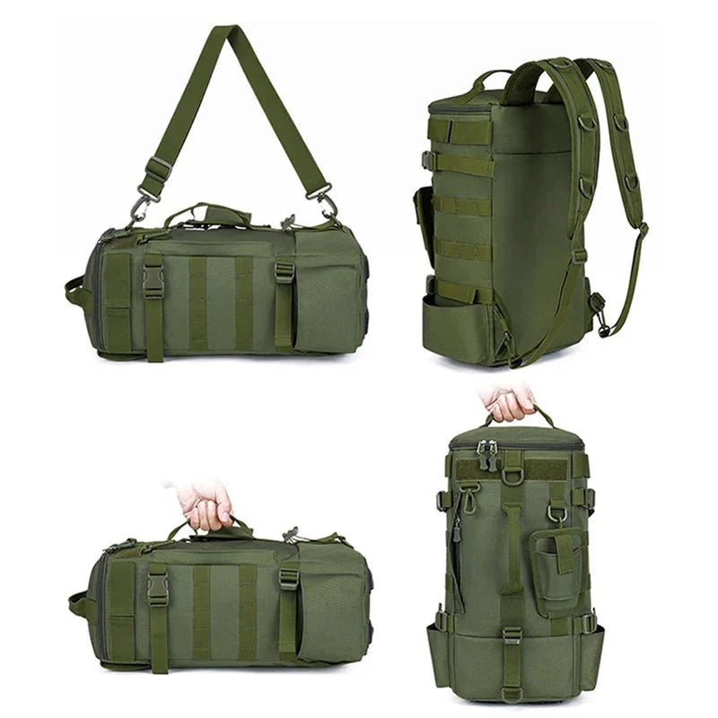 Fishing Backpack with Rod Holders, Durable Water - Resistant Pack - Everhikes