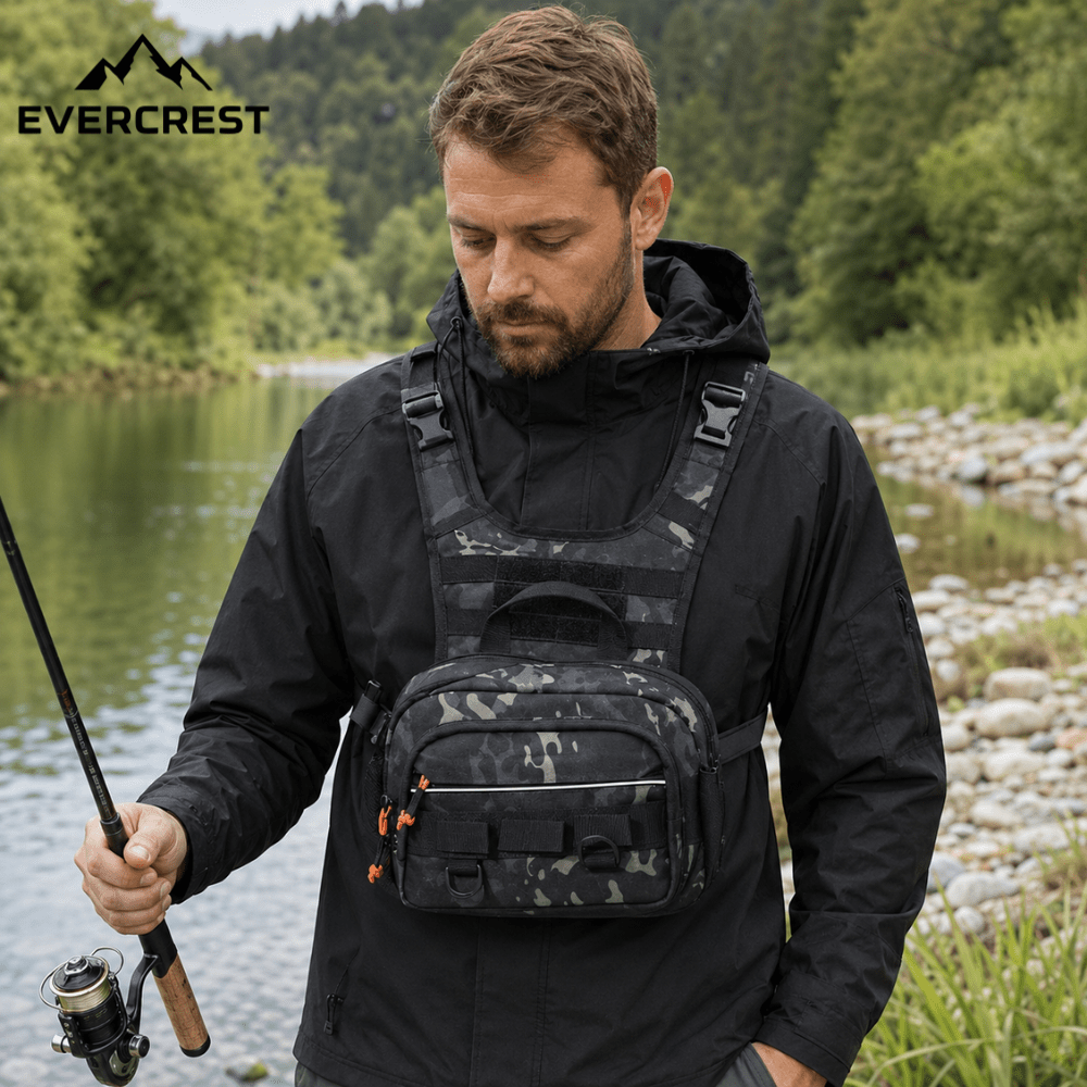 Fishing Chest Bag, Durable Outdoor Tackle Pack | Everhikes - Everhikes