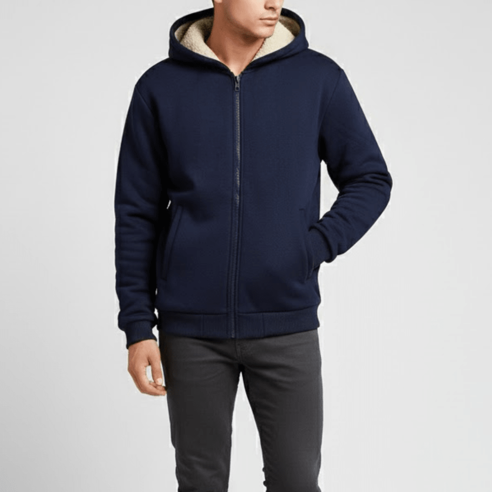 Fleece Hoodie – Sherpa - Lined Men’s Winter Layer | Everhikes - Everhikes