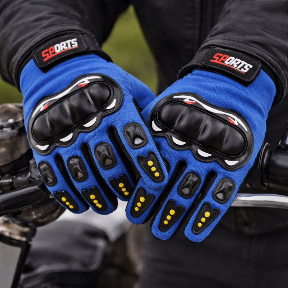 Full-Finger Motorcycle & Cycling Gloves, Touchscreen Fingertips - Everhikes