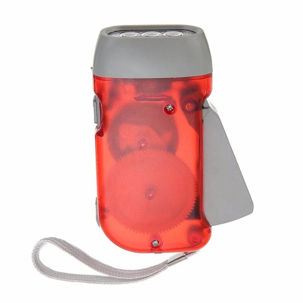 Hand Crank Flashlight – Lightweight LED Emergency Light - Everhikes