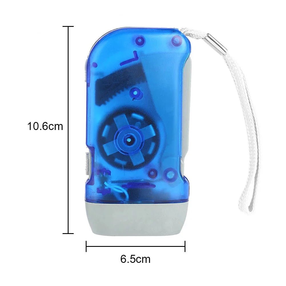 Hand Crank Flashlight – Lightweight LED Emergency Light - Everhikes