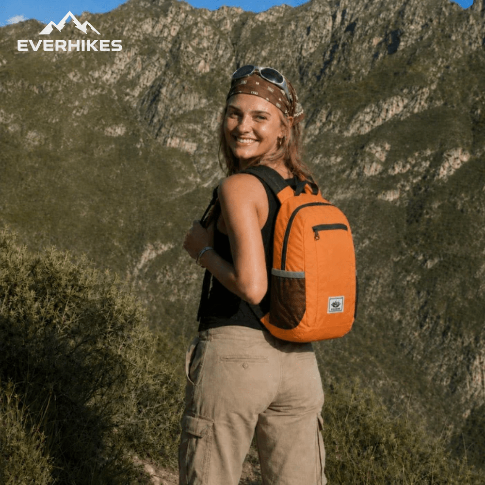 Hiking Backpack, Lightweight Water-Resistant Foldable - Everhikes