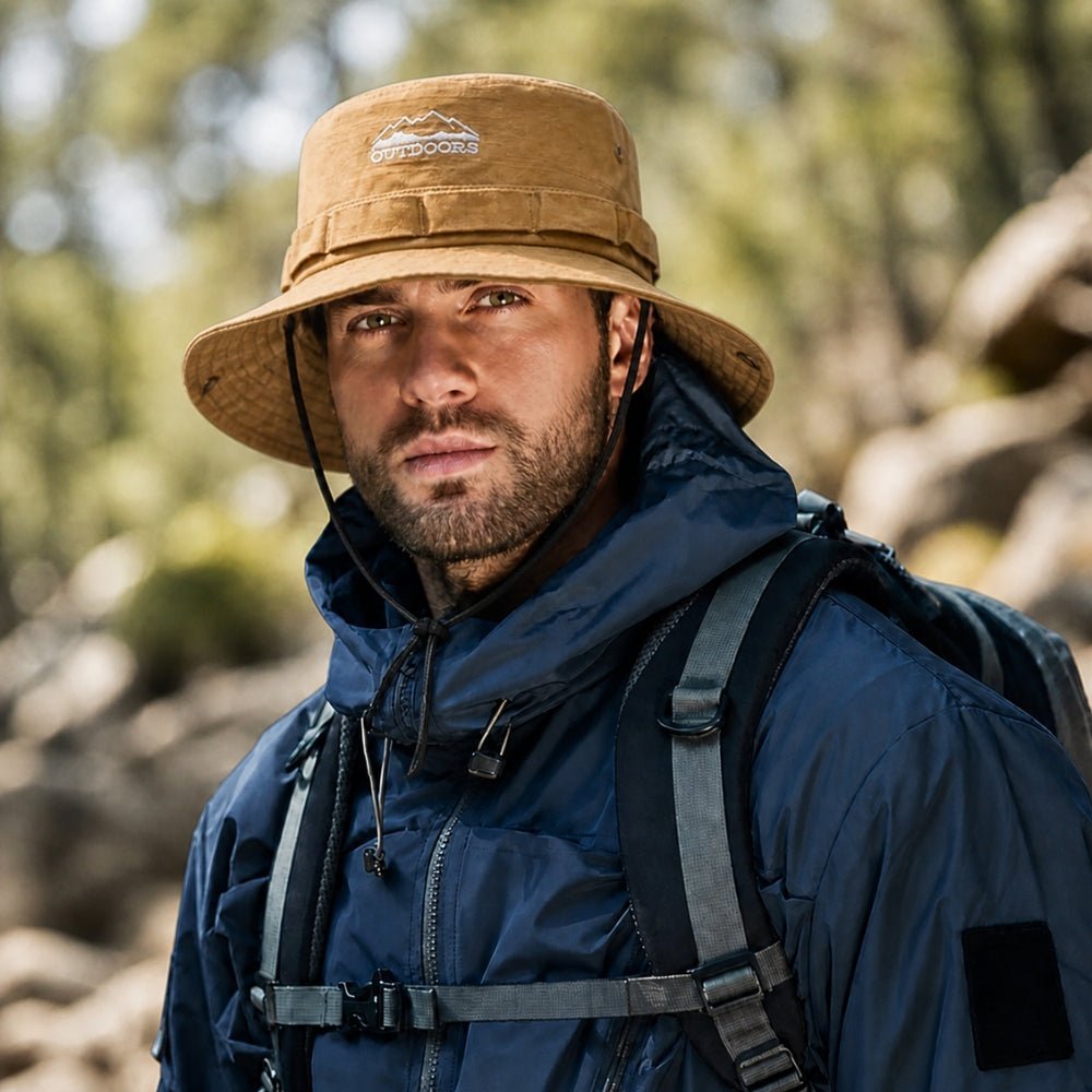 Hiking Hat – Breathable Cotton Packable Sun Hat | Everhikes - Everhikes