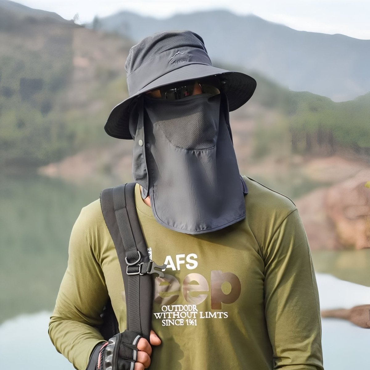 Hiking Hat, Wide Brim & Neck Cover | Everhikes - Everhikes